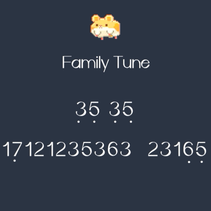 [图]锈湖 The Family Tune口琴简谱 扒谱大失败