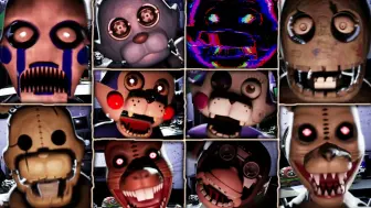 Video herunterladen: 【Candy的自制夜】全跳杀 fnaf