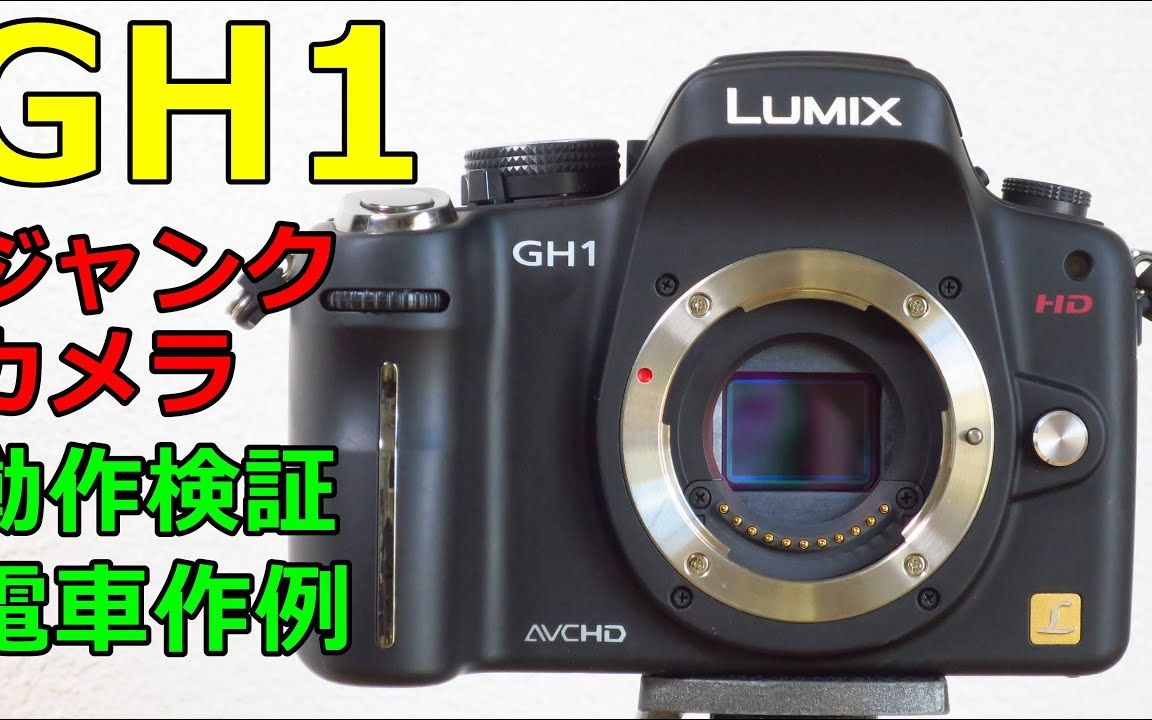 【ミンナッチ】【捡垃圾 无反】4400日元 松下lumix gh1 功能测试99