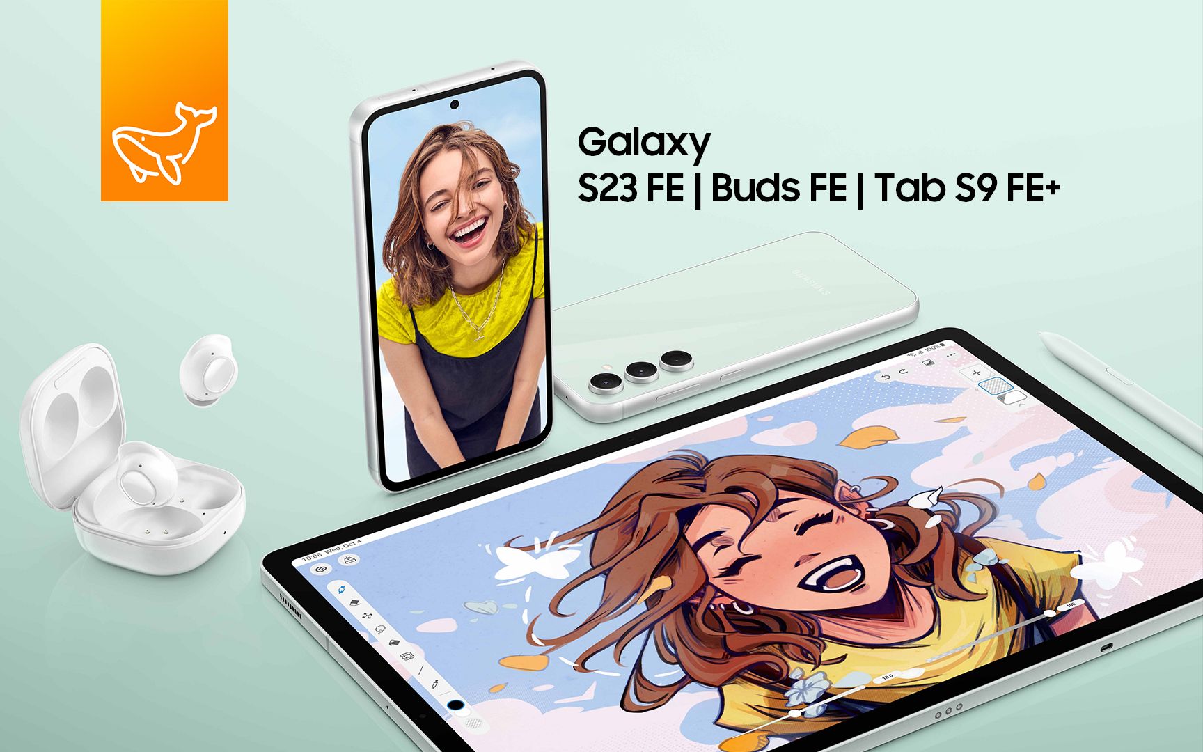 全新三星 Galaxy S23 FE | Buds FE | Tab S9 FE+:官方介绍哔哩哔哩bilibili