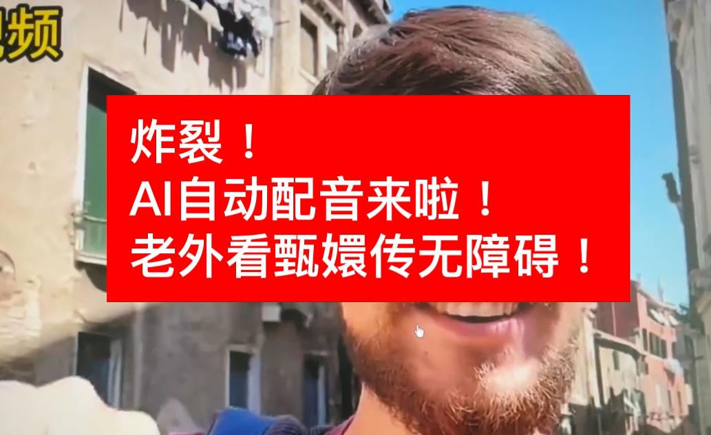 开源的项目,自动翻译任何语言.还能配字幕!支持在线视频,搜ppword可免费获取!哔哩哔哩bilibili