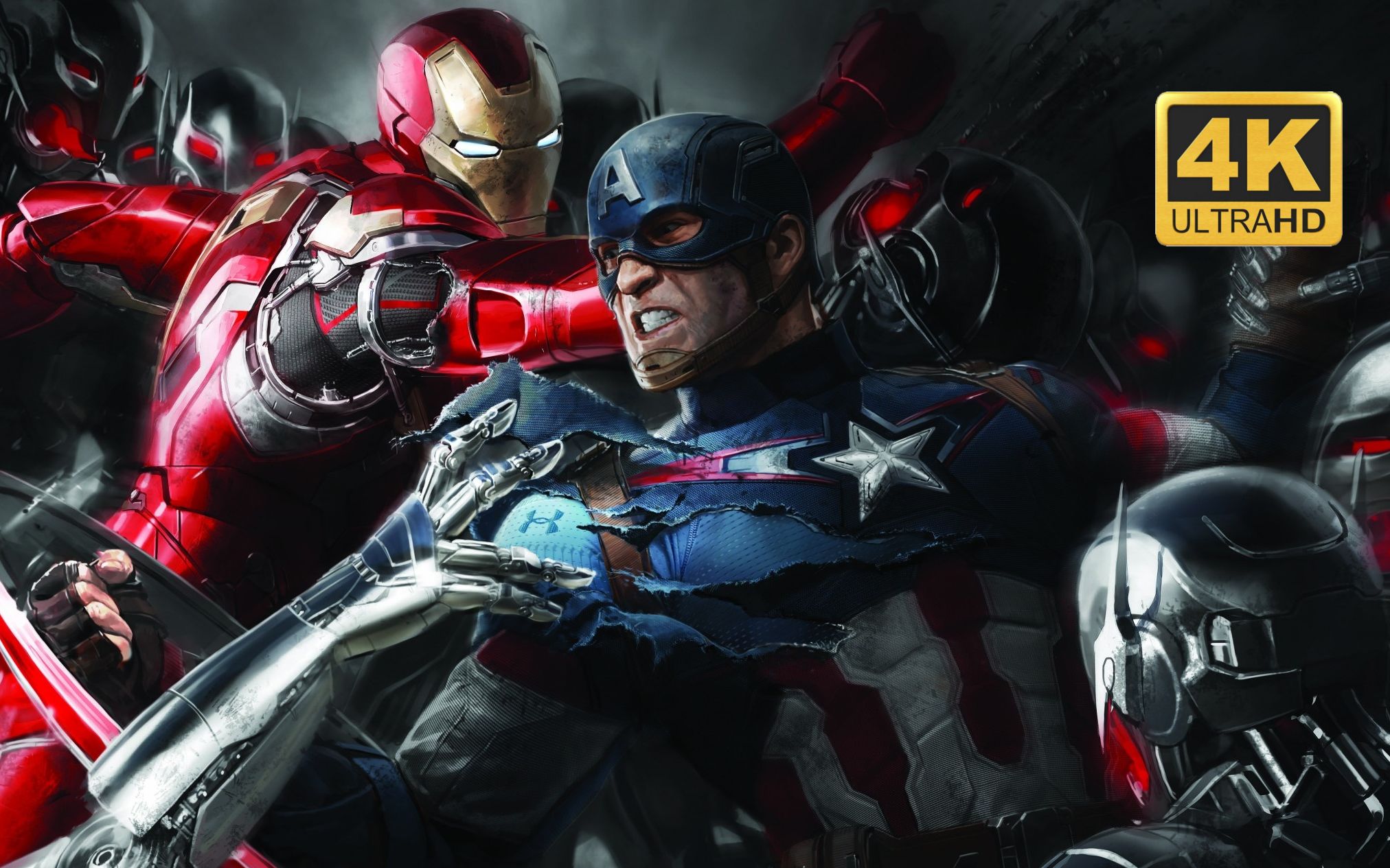 【4k/超燃/踩点/美队】你一定从未见过如此有节奏感的美队