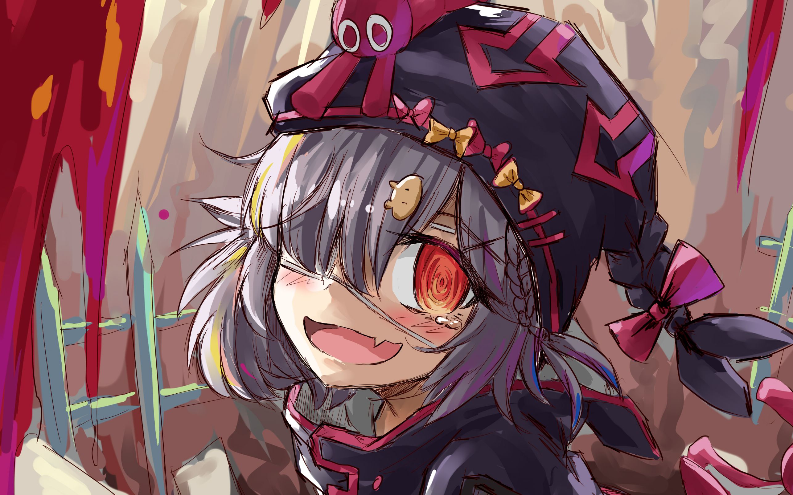 【明日方舟】泡普卡只是在玩颜料而已