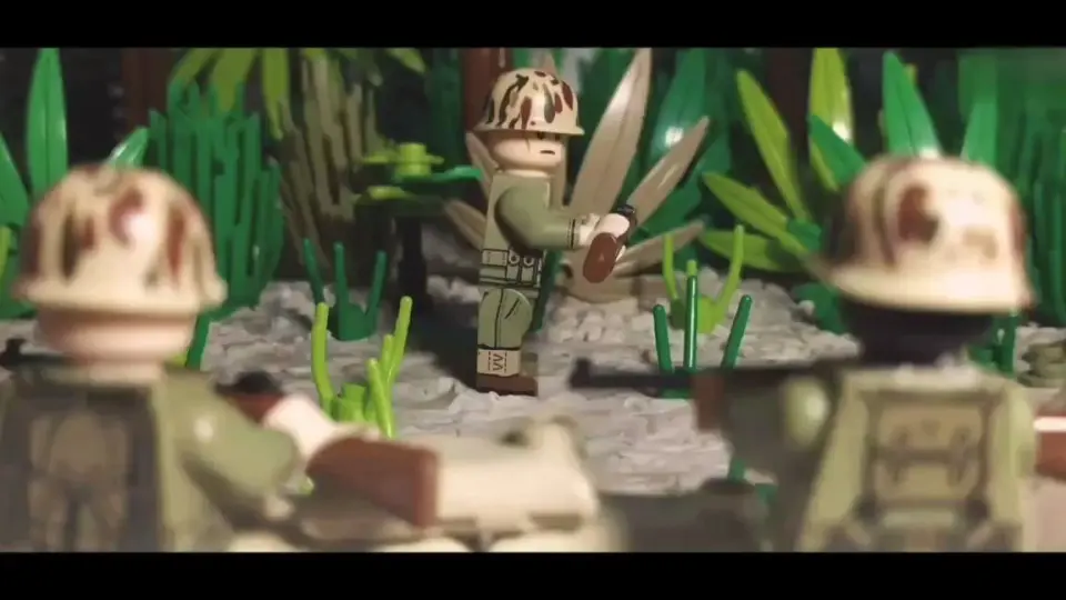 Lego ww2 stop motion hot sale