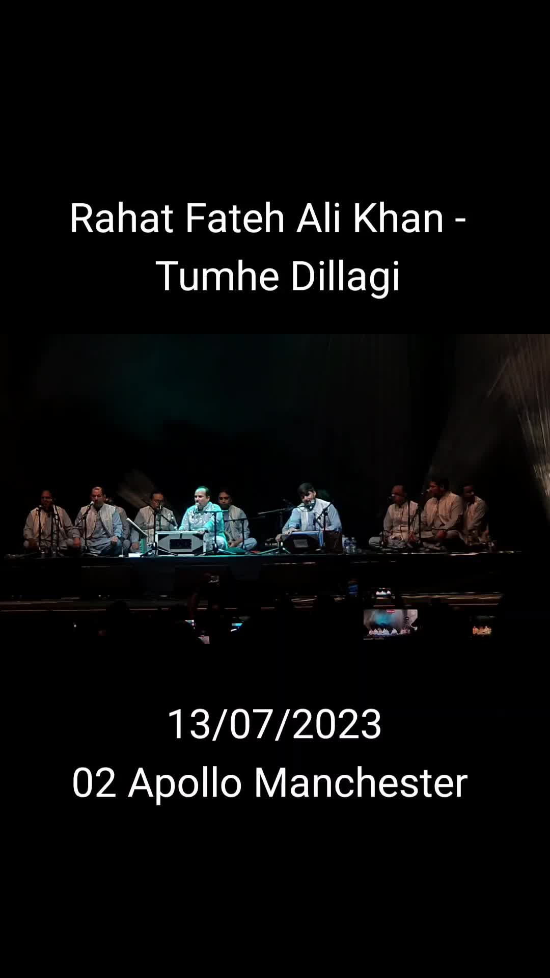 Small teaser of ＂Tumhe Dillagi＂ performed by Ustad Rahat Fateh Ali Khan on Thurs哔哩哔哩bilibili