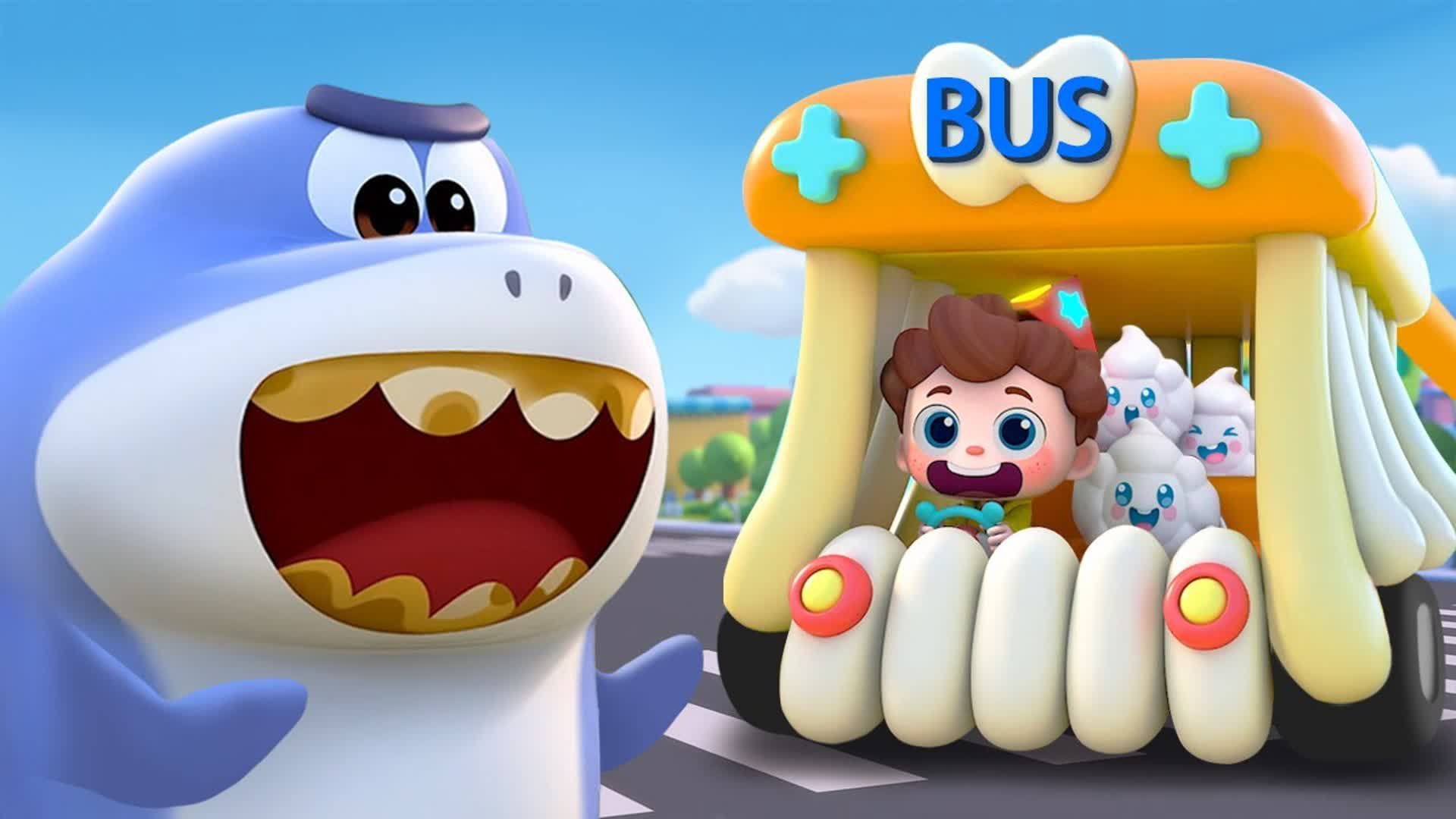 【BabyBus】牙刷巴士Toothbrush Bus哔哩哔哩bilibili