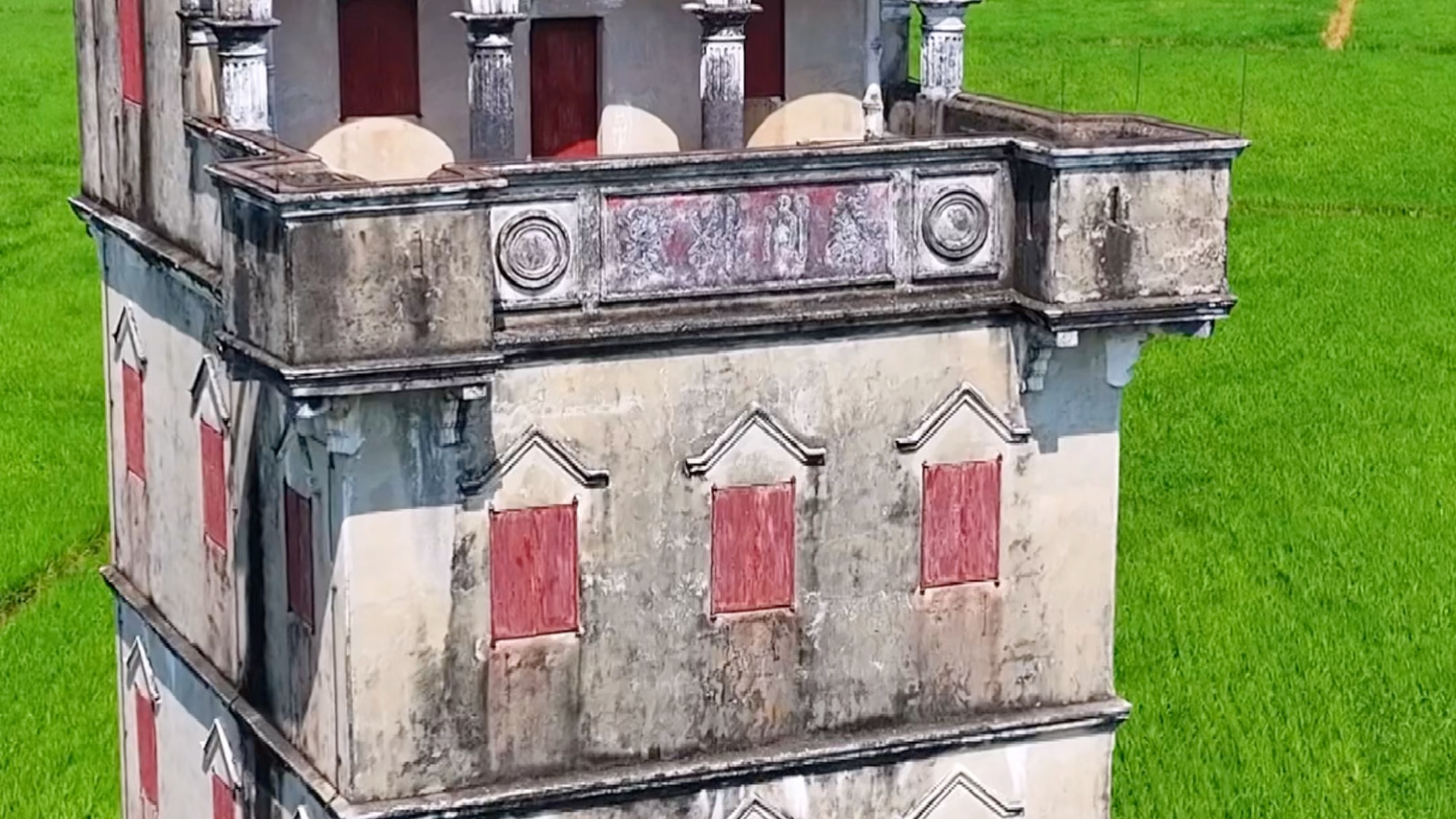 开平碉楼 电影让子弹飞黄四郎的家 取景地 是开平碉楼最集中的地方 建