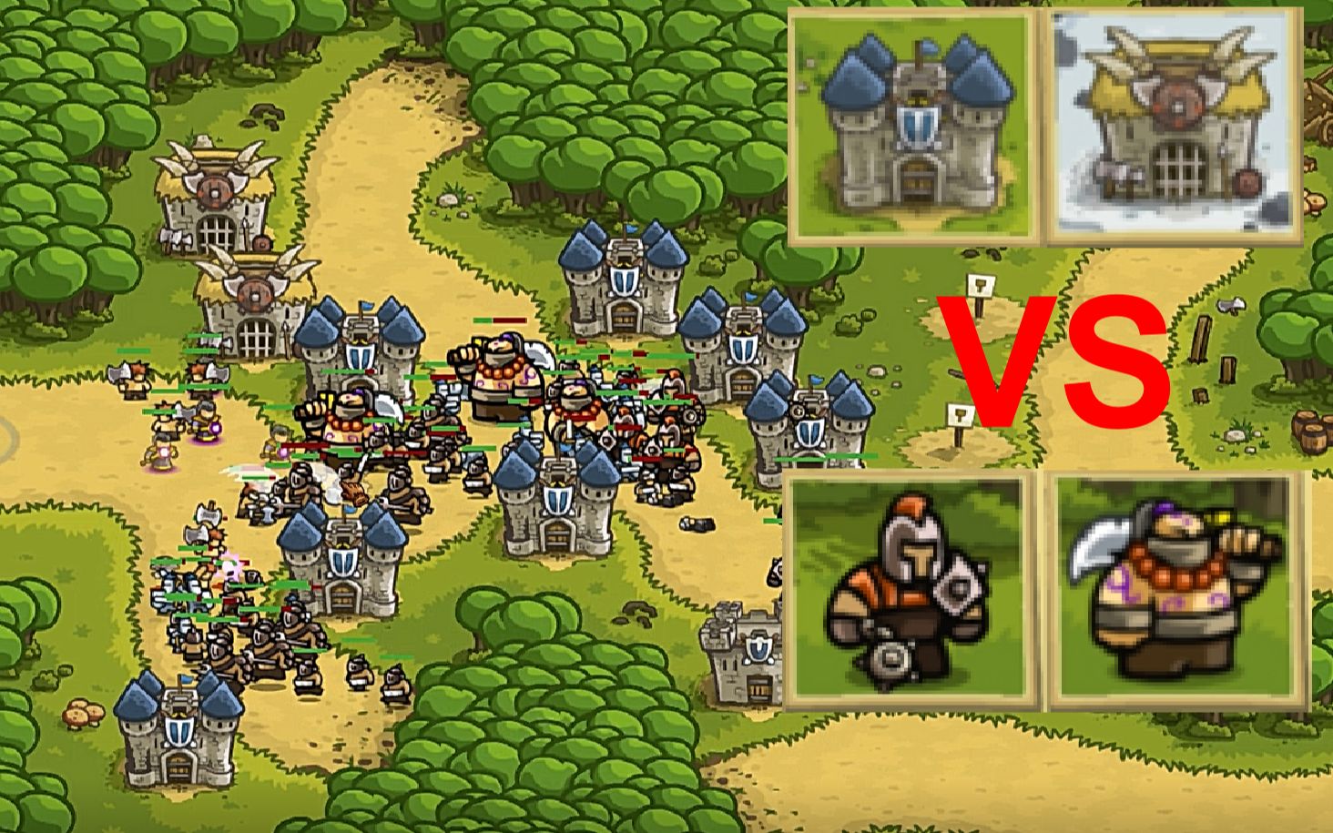 王国保卫战一代强盗支线全兵营挑战