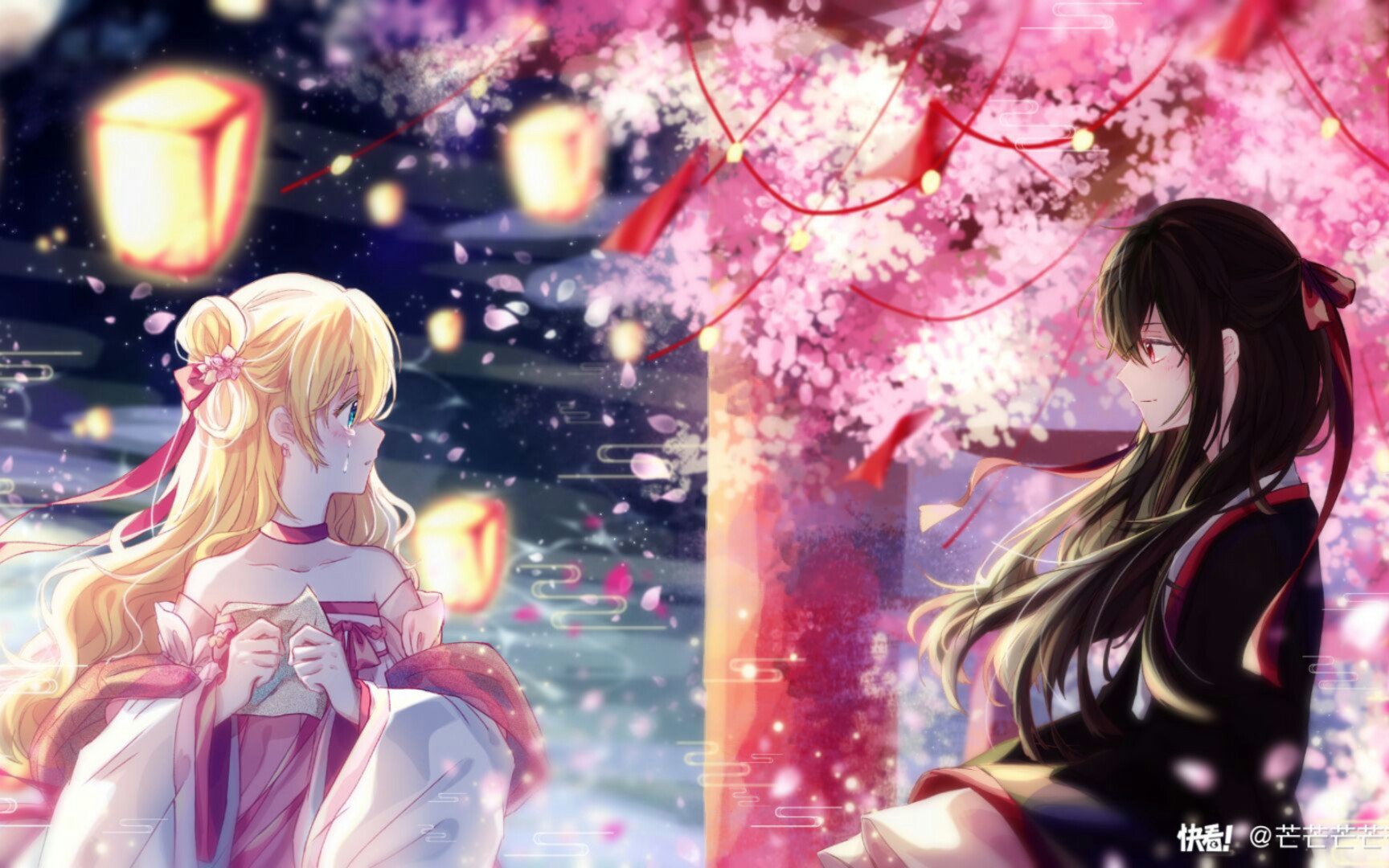 "希娅…我…回来了""卢…卢卡斯…"