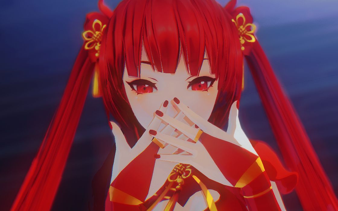 「东方栀子/mmd」石英式蝶结——不·知·醉「渲染测试」