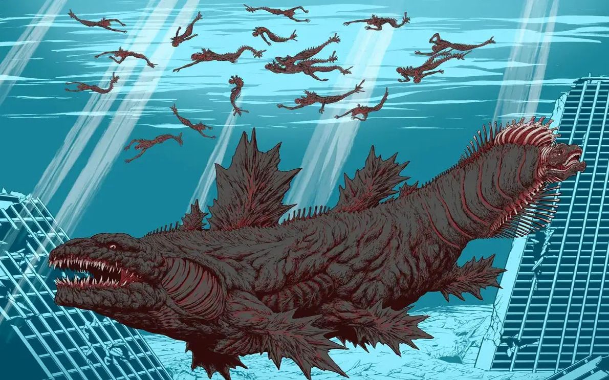 【求核】哥斯拉听说核污水没危害直接笑嘻了