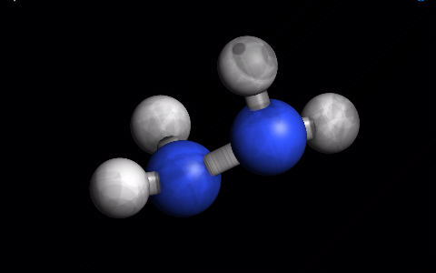 【立体模型】肼n2h4 三角双锥