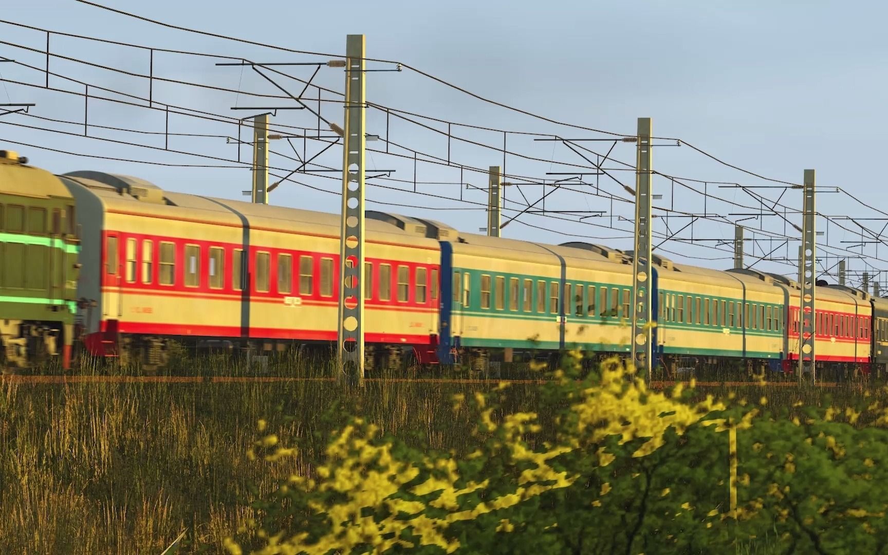 『trainz19实况模拟』- 蹲回送