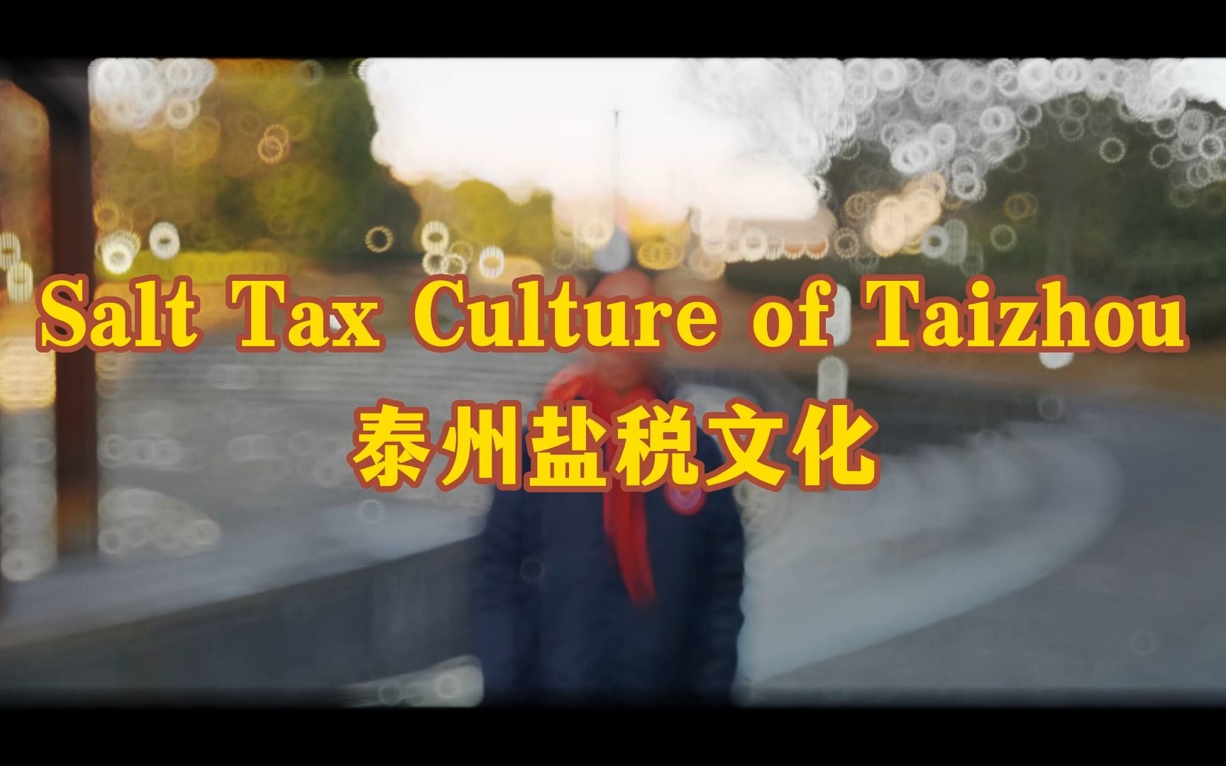 泰州盐税文化介绍(英文)Salt Tax Culture of Taizhou哔哩哔哩bilibili