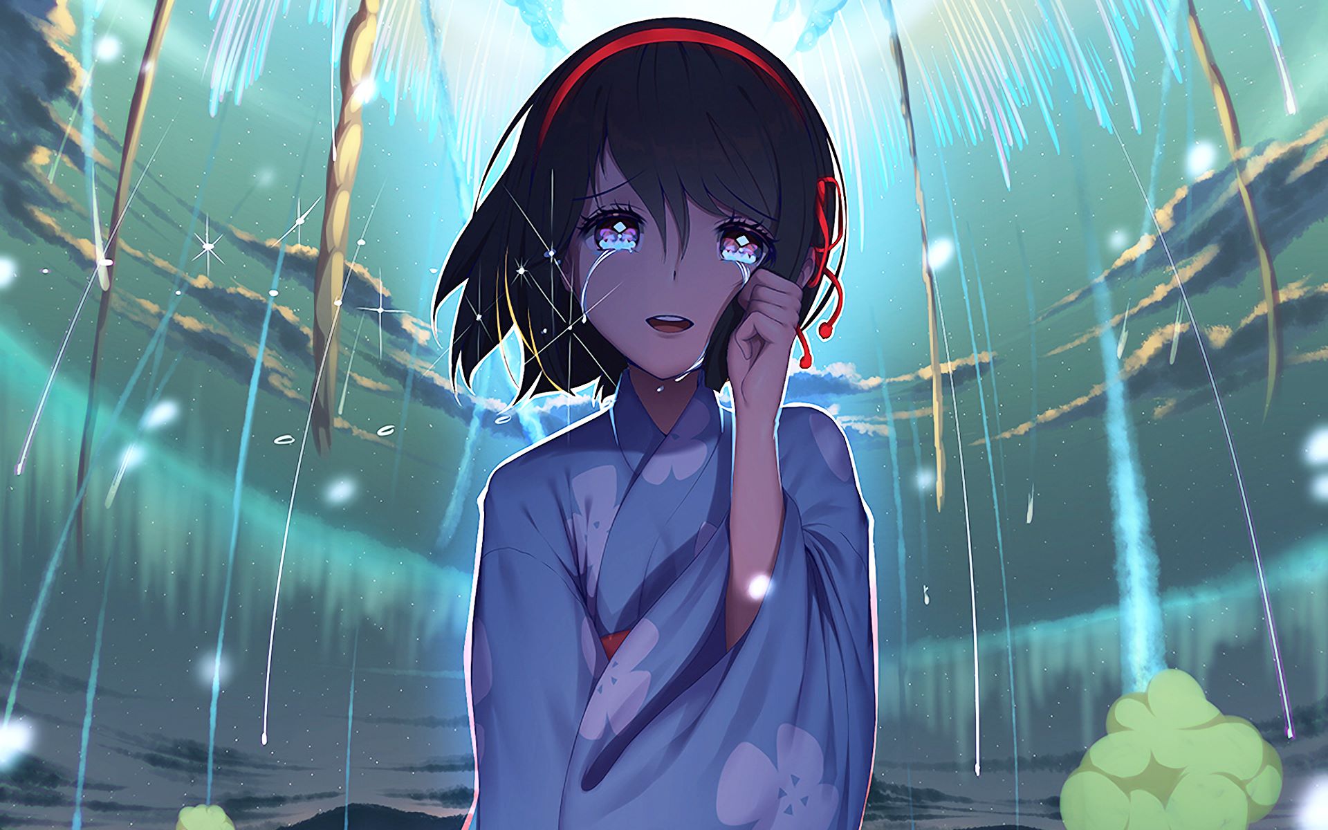 她哭的那个瞬间 我不会忘记