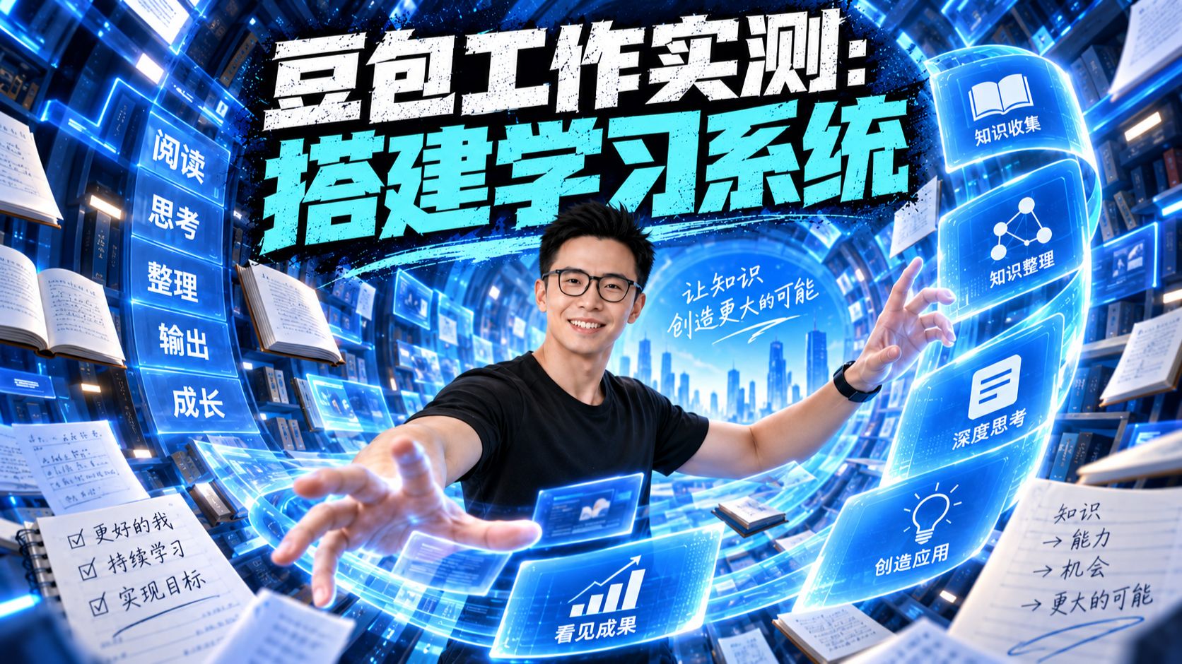 豆包工作实测 | 一条指令搭建学习系统！
