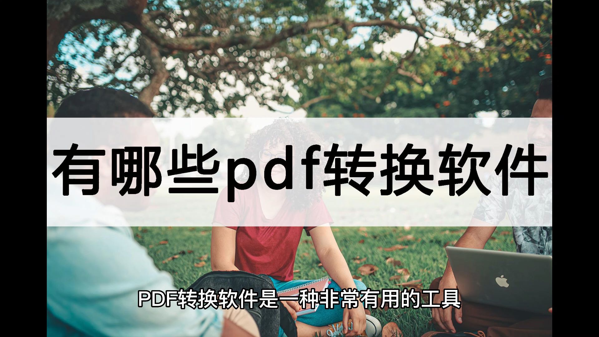 有哪些好用的pdf转换软件?思路提供哔哩哔哩bilibili