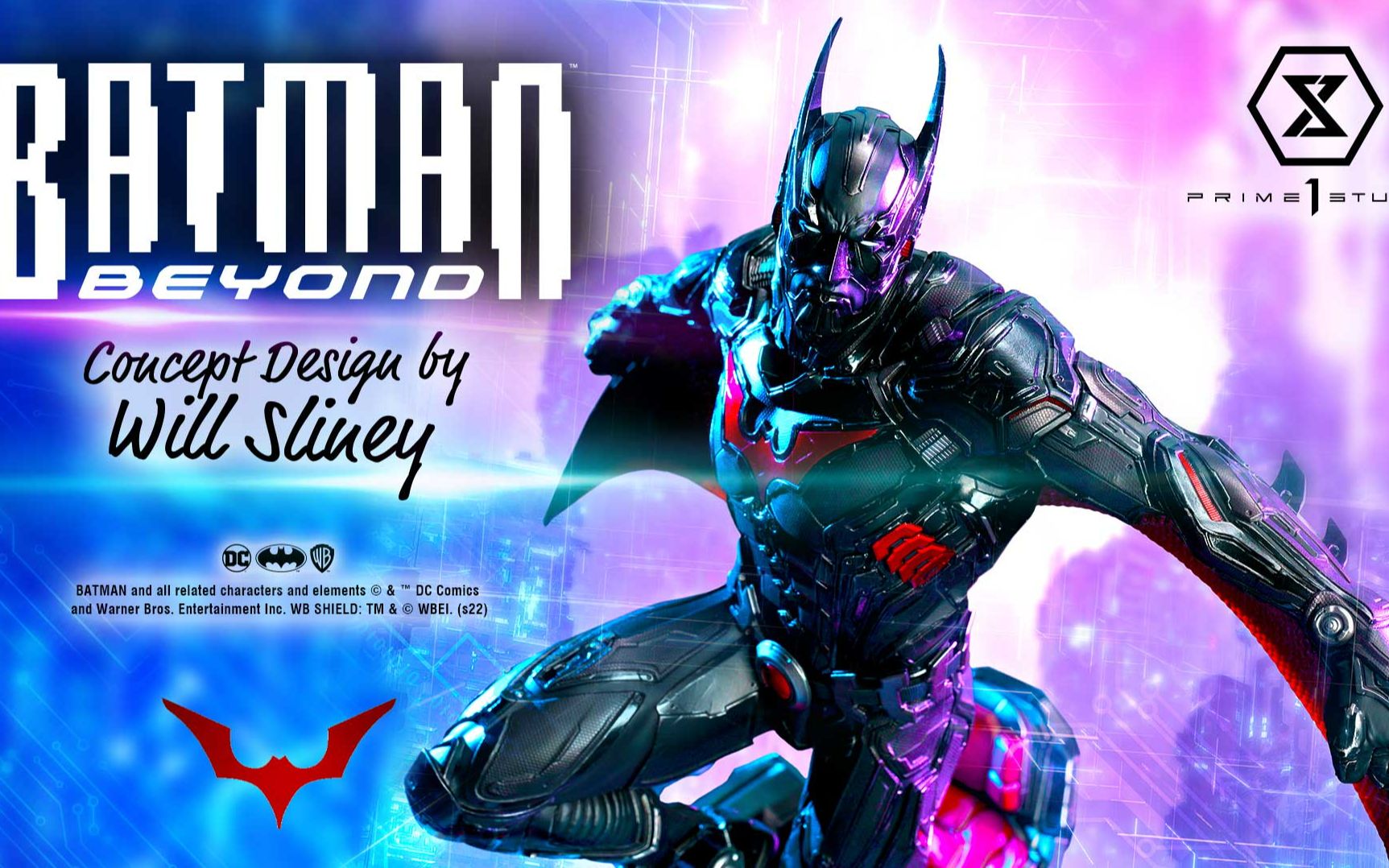 【prime1studio】威尔·斯莱尼概念设计 未来蝙蝠侠 mmdc-58/58s