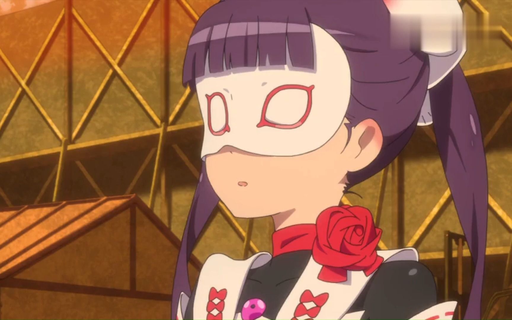 没想到少女摘下面具后这么可爱,感觉男主错过了一个亿!