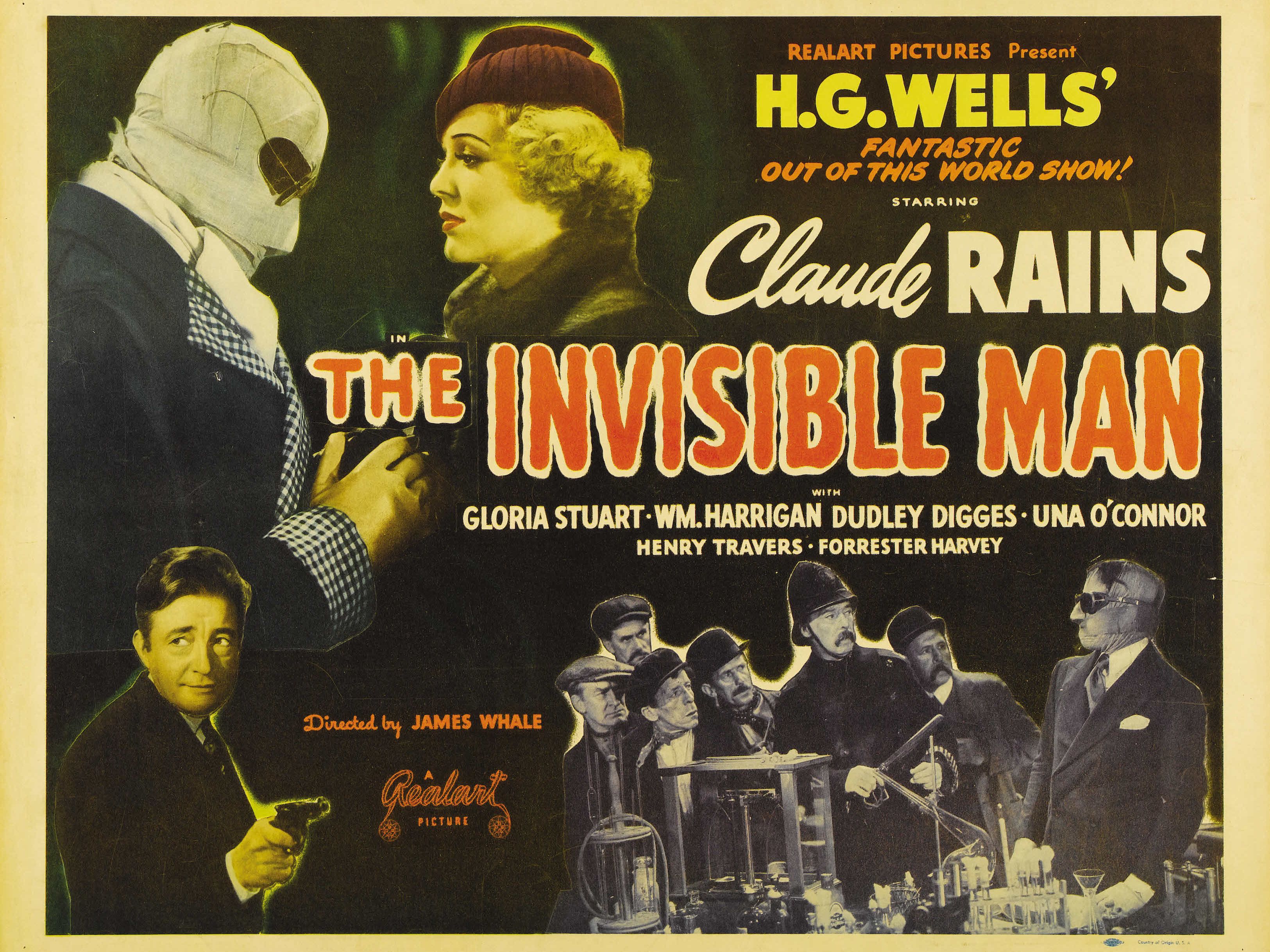 隐形人 The.Invisible.Man.1933【4kHDR】哔哩哔哩bilibili