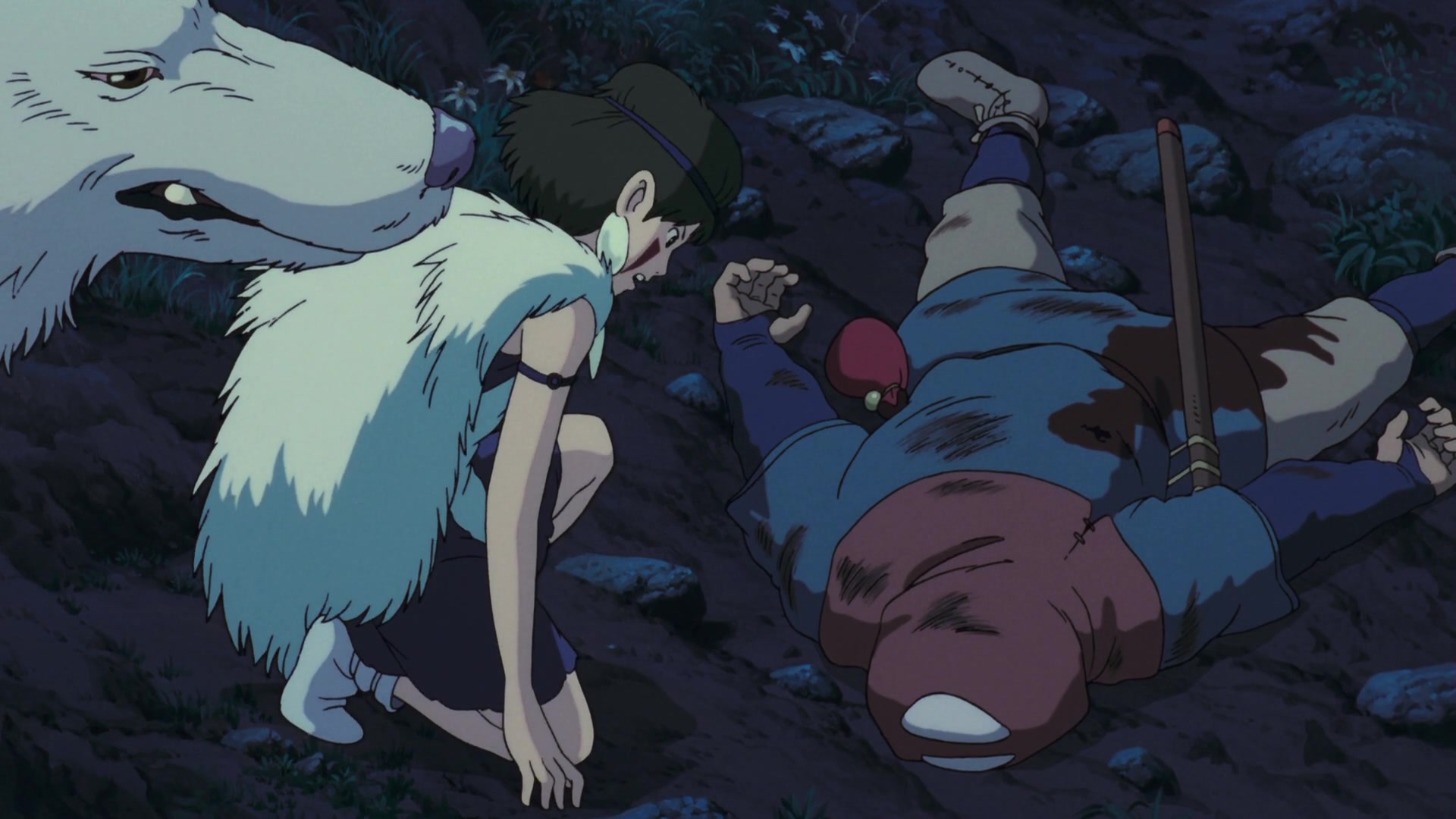 吉卜力-阿西达卡对珊说你好美