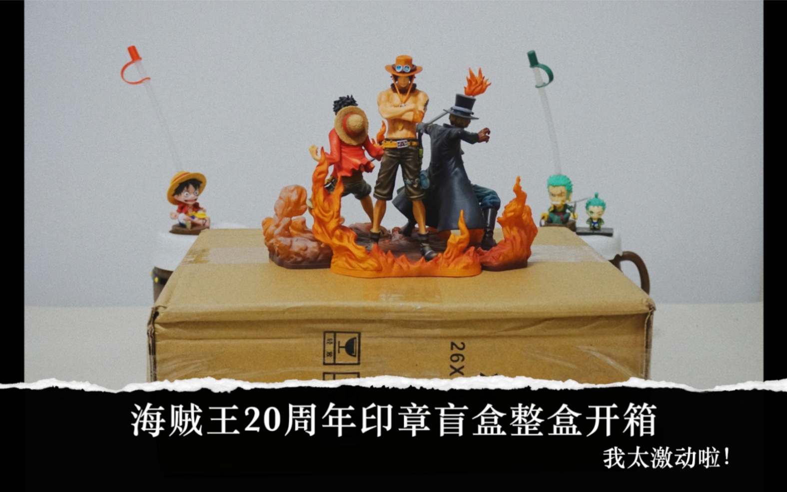 海贼王20周年印章盲盒整盒开箱