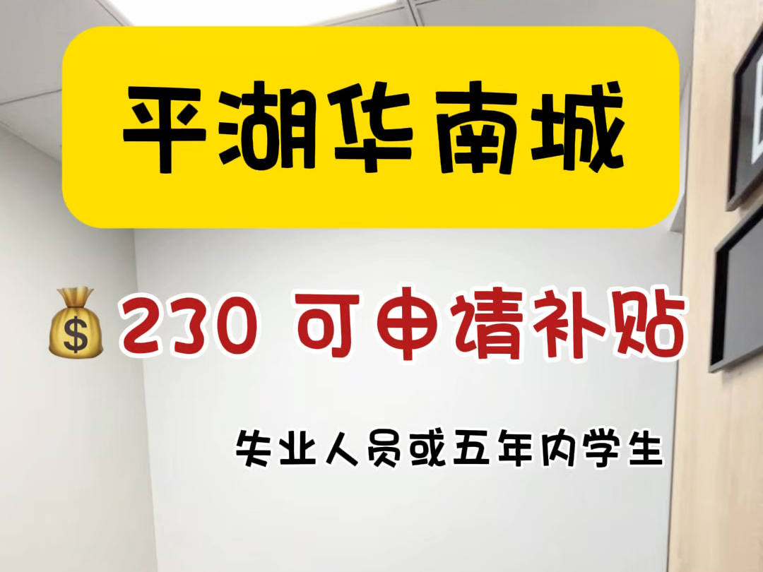 平湖华南城办公室小面积办公室,刚创业还蛮适合的#共享办公 #注册公司 #龙岗办公室 #深圳办公室出租哔哩哔哩bilibili