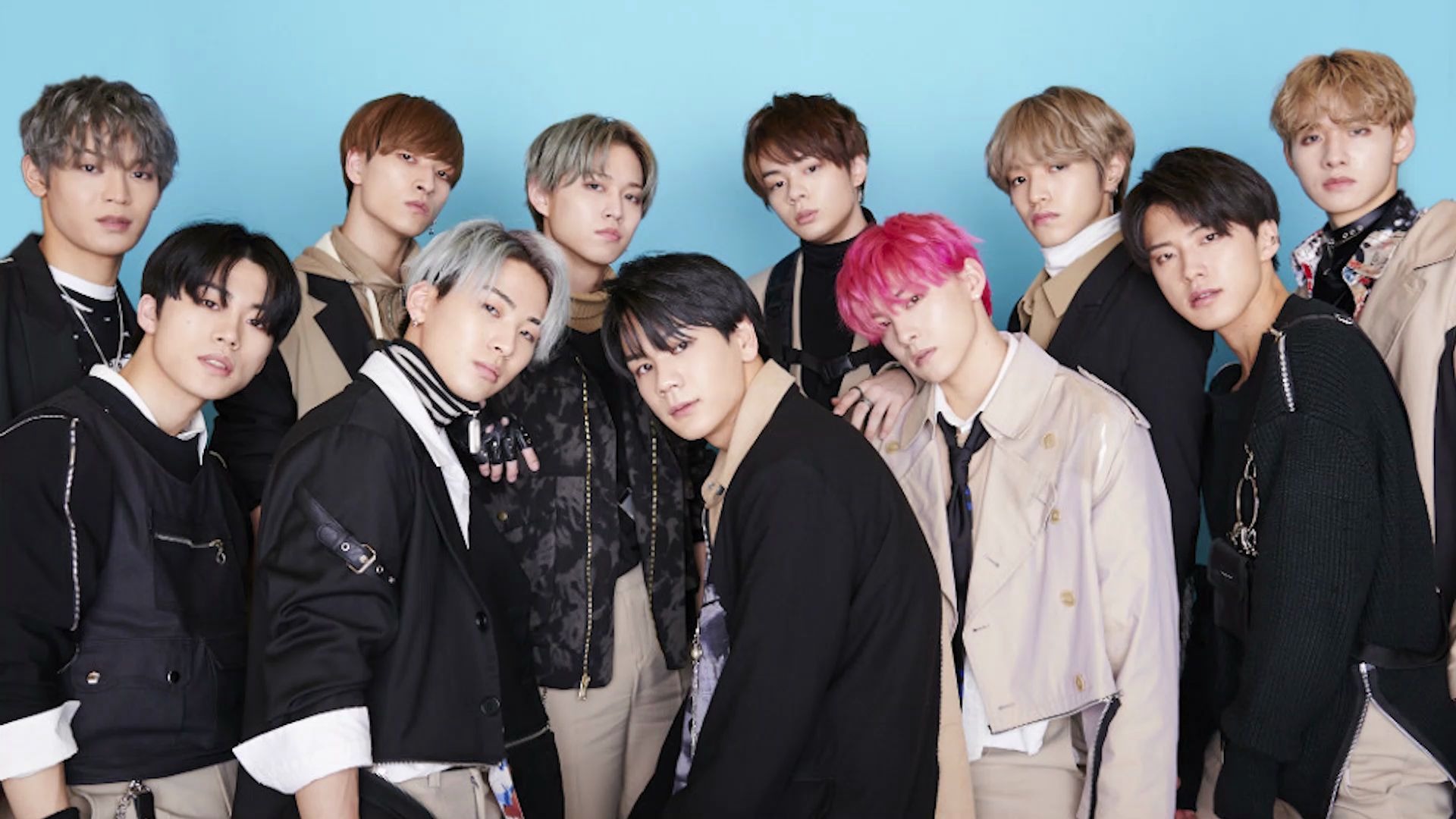 看produce日版101男团jo1出道曲【无限大】mv和练习室reaction