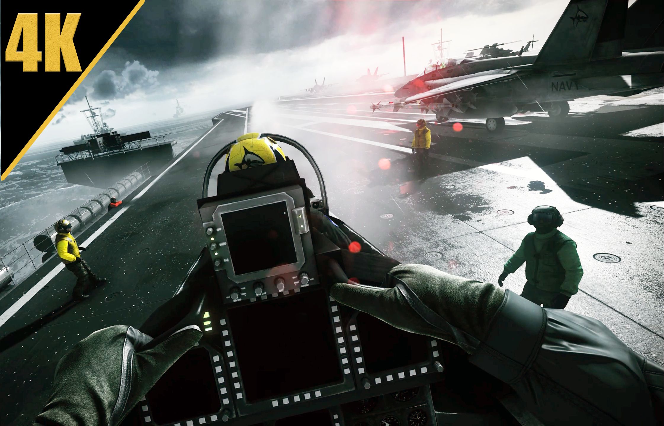 4k60《战地3》:名场面 f18起飞夺取敌方制空权