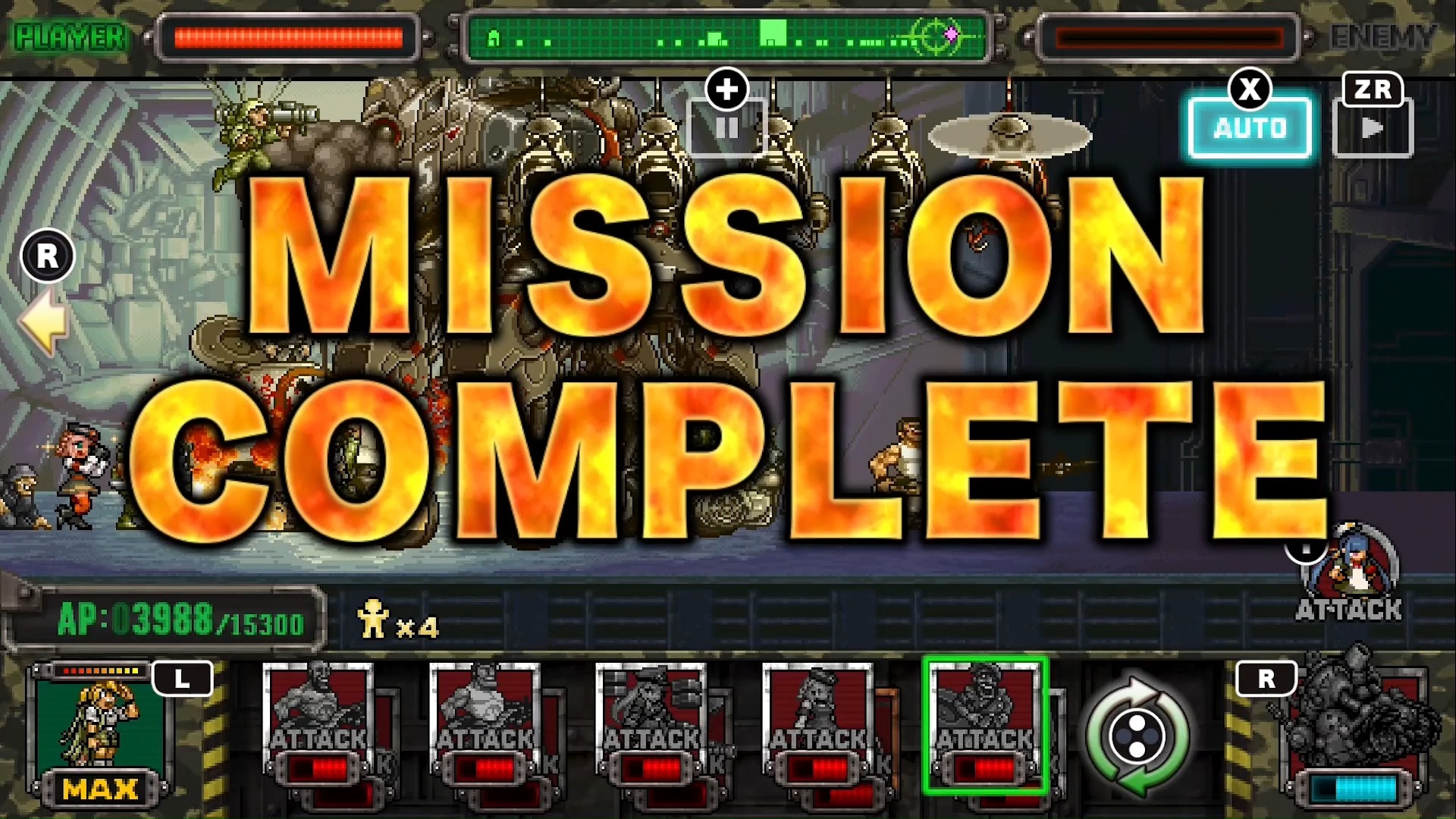 《合金弹头:进攻 reloaded》游戏战斗画面分享