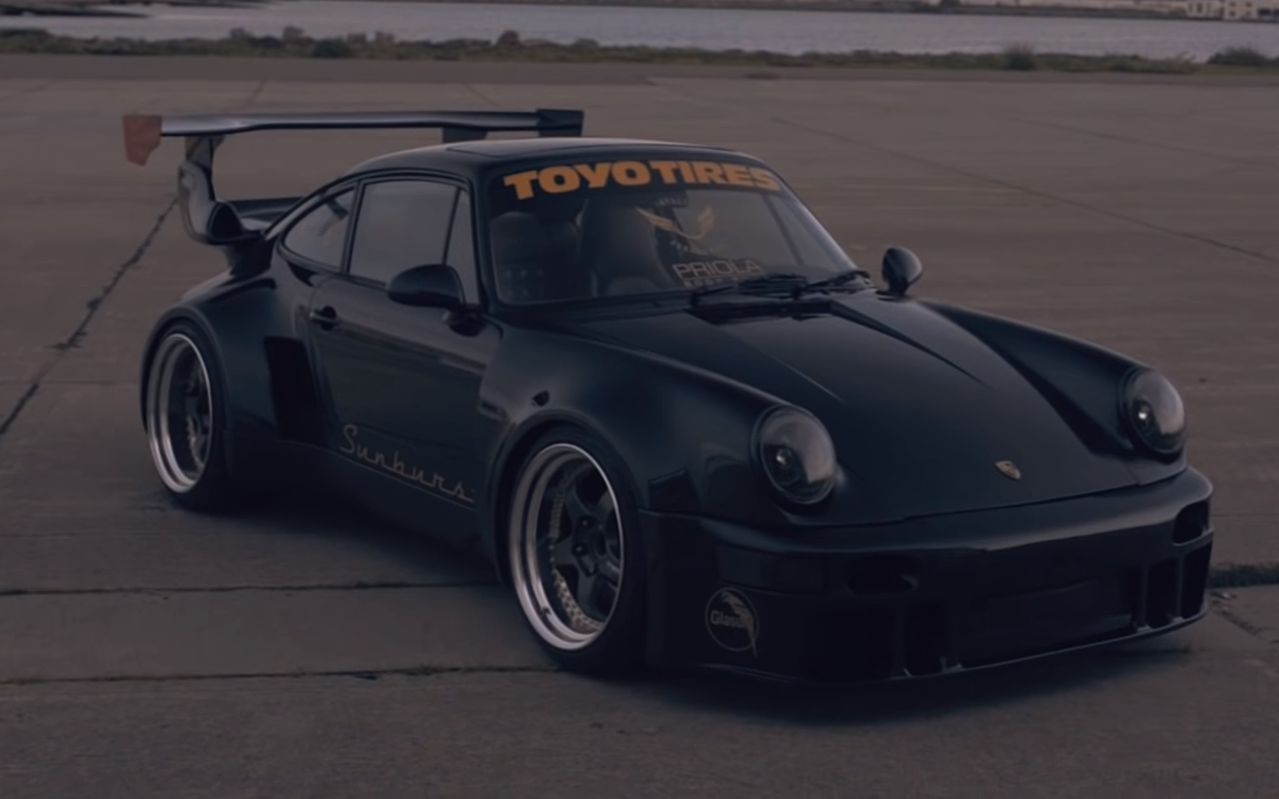 老爷车的新春 保时捷964 turbo宽体改装 - jdm风味!