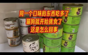 Video herunterladen: 同口味的肉吃多了猫狗就不吃了是怎么回事