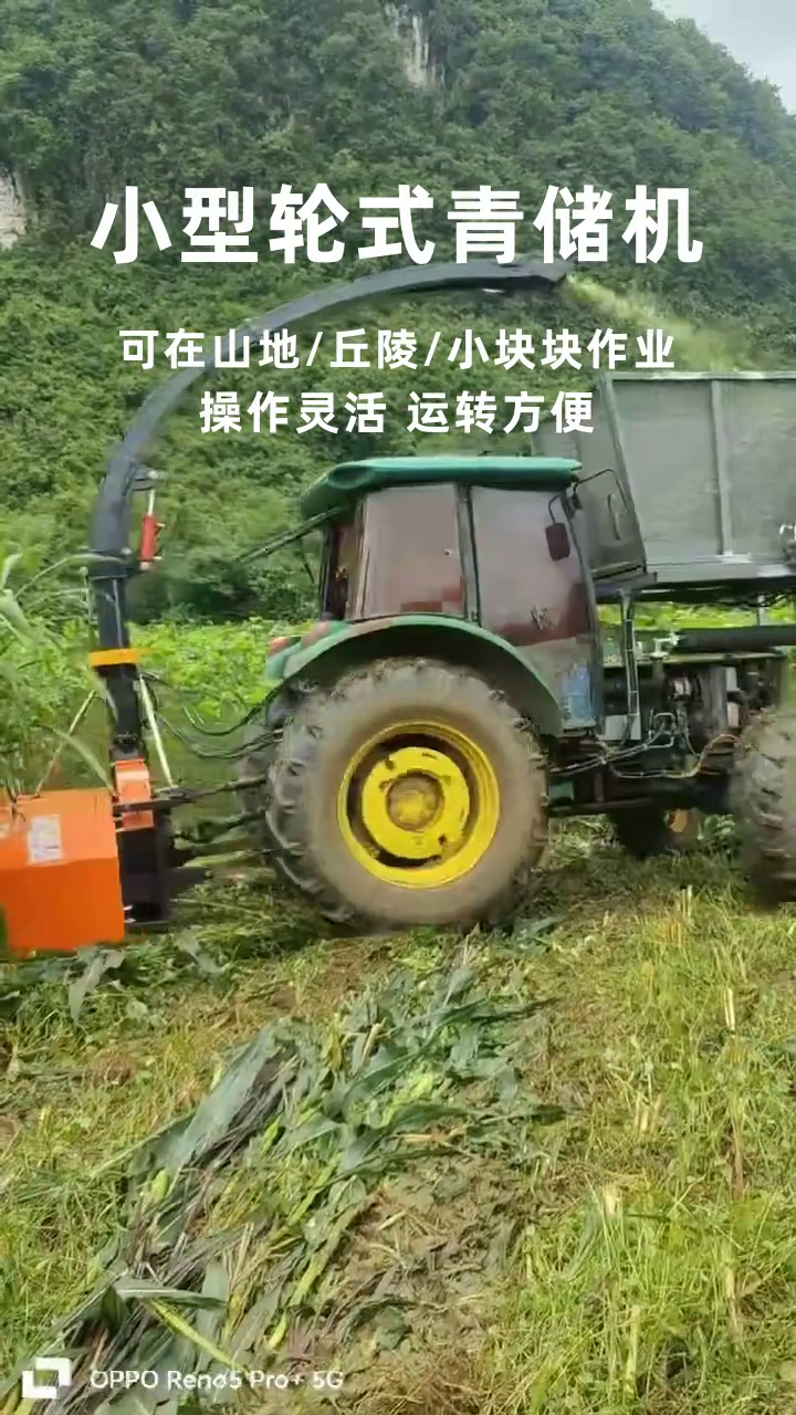 小型青储机适用于小地块,山丘等地,操作灵活,运转方便 #小型青储机 #青储机 #三农 #牛羊养殖哔哩哔哩bilibili