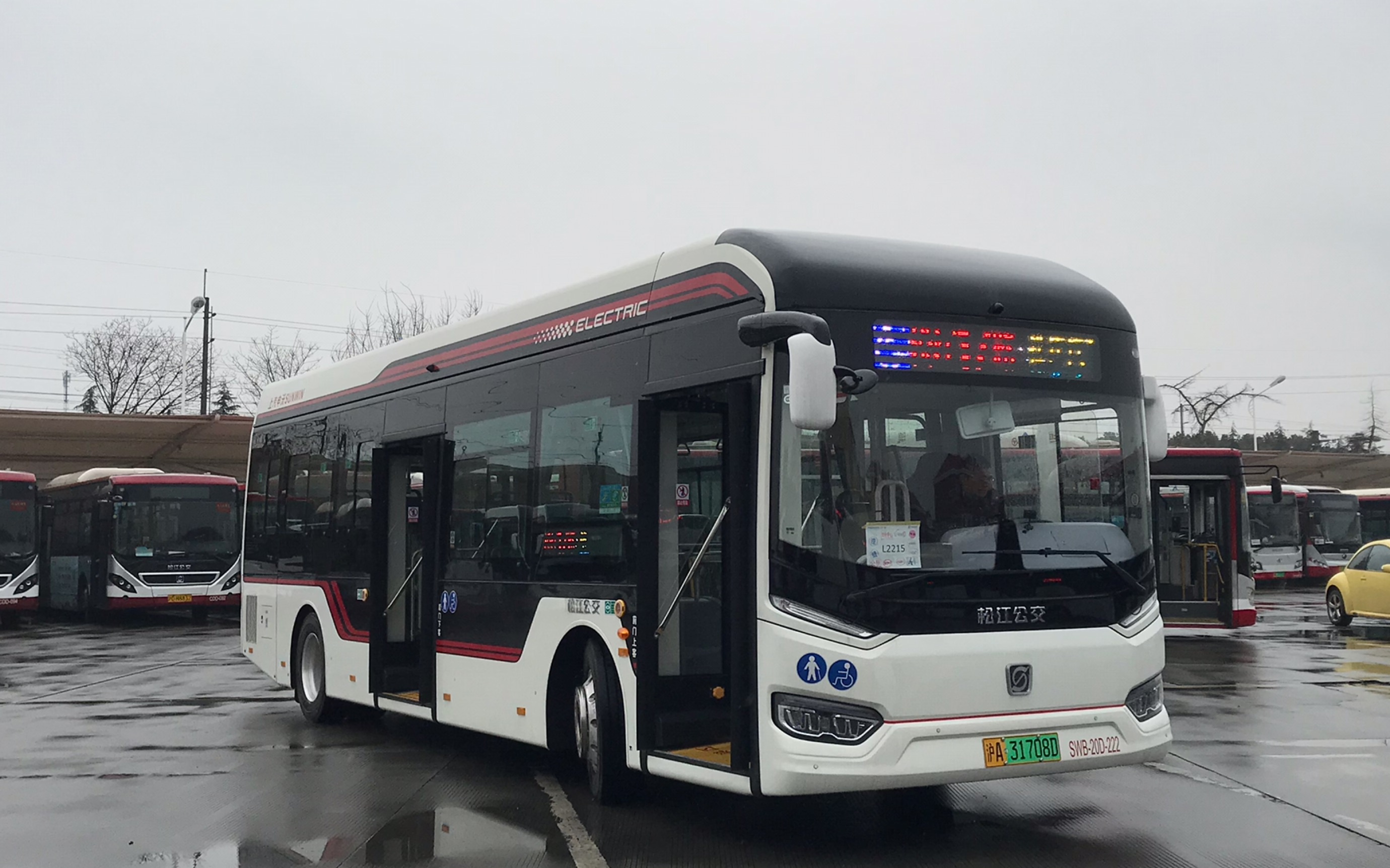 上海公交松江17路新车体验