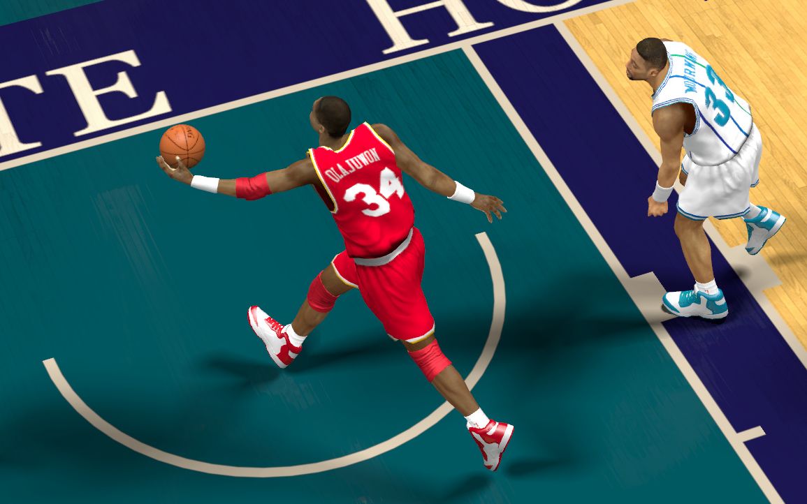 [图]【游戏集锦】《NBA2K14》奥拉朱旺“梦幻舞步”