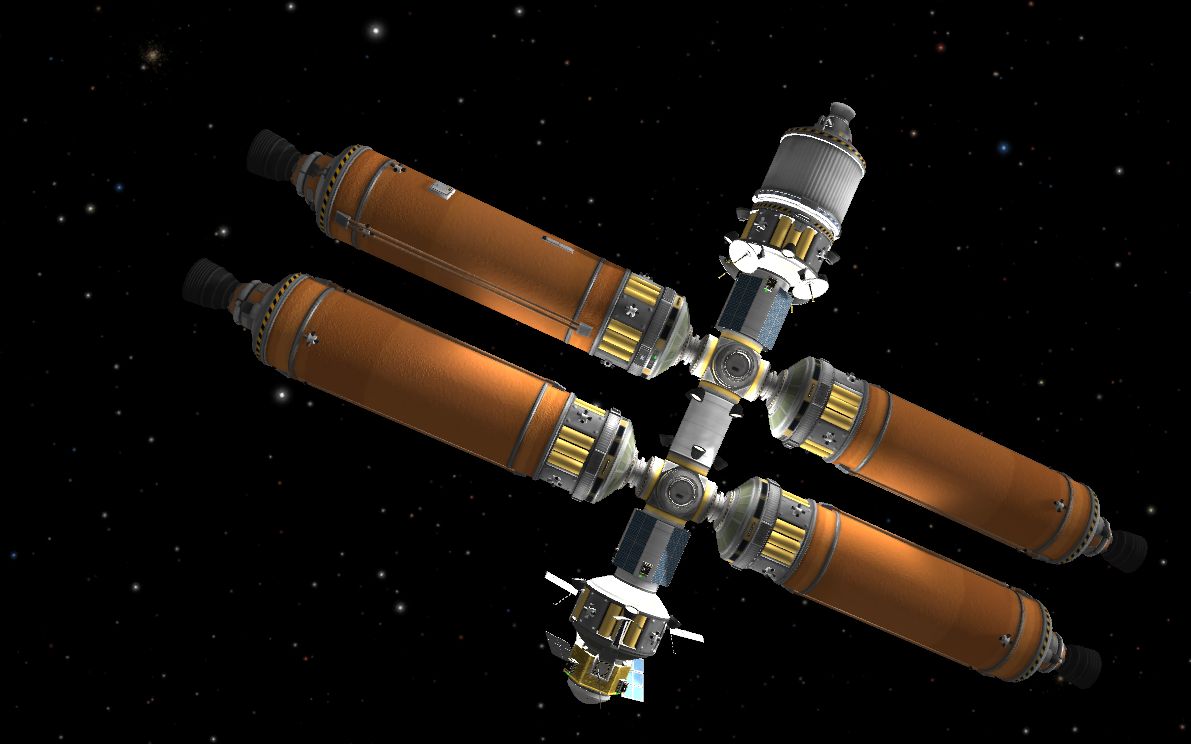 ksp建设空间补给站_哔哩哔哩 (゜-゜)つロ 干杯~-bilibili