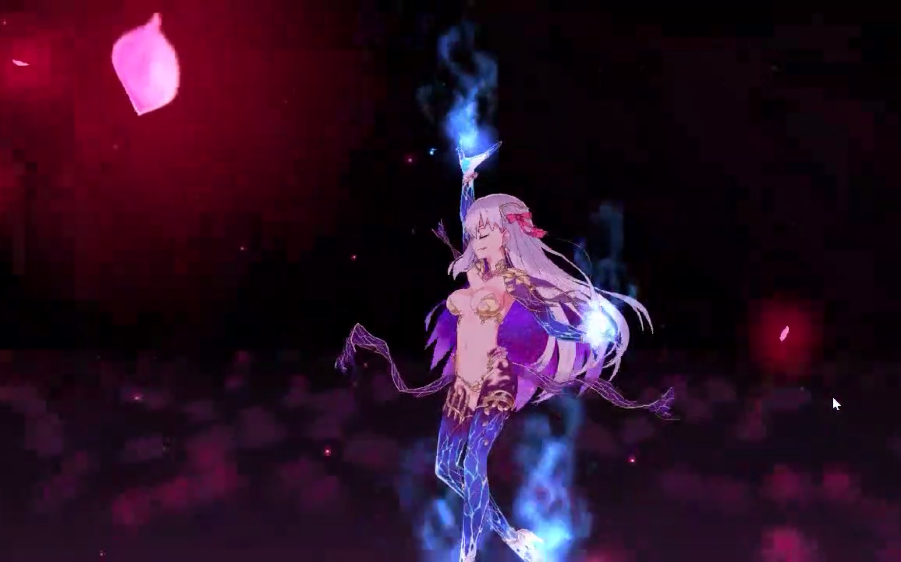 【fgo】日服新英灵 迦摩 宝具 攻击演示 三种形态