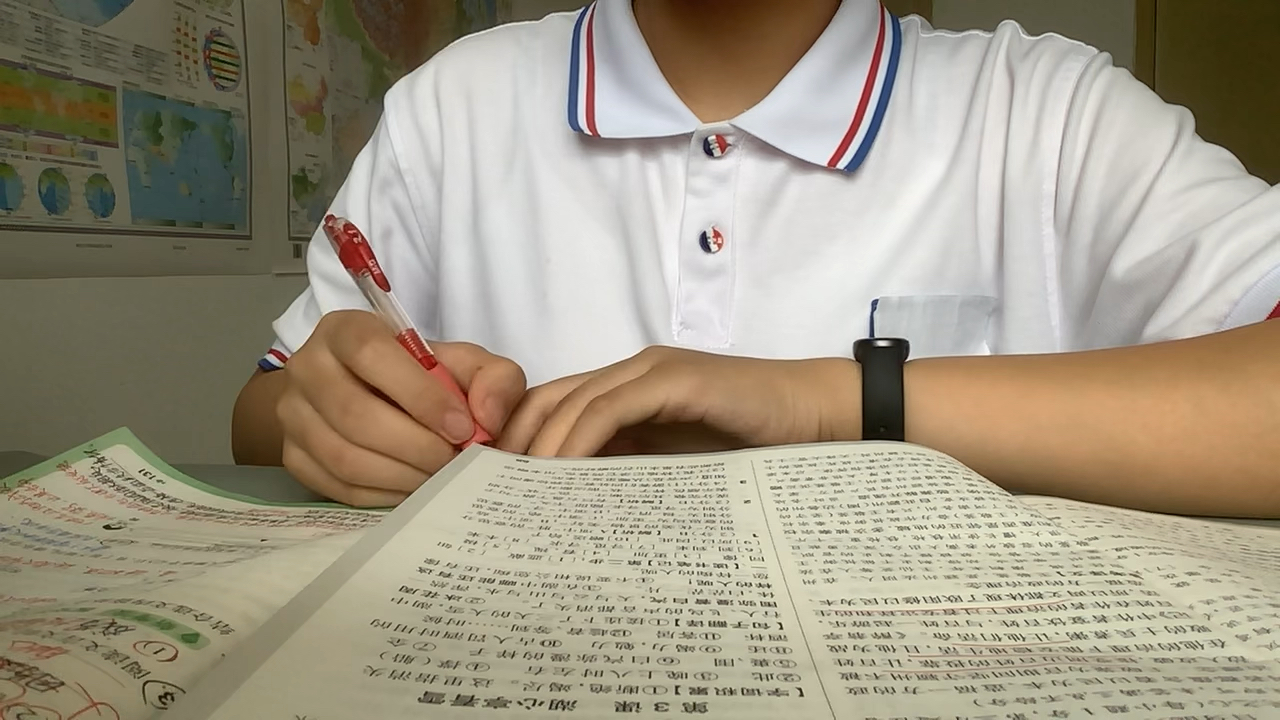 80分钟实时学习｜初三晚自习｜白噪音｜教室沉浸式学习｜陪伴学习｜摩擦｜写字声控｜纸张翻动｜study with me｜晚自习原声