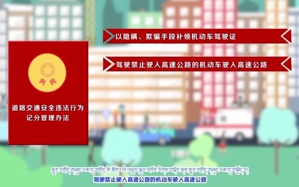 [图]道路交通安全相关重点内容——果洛普法.mp4