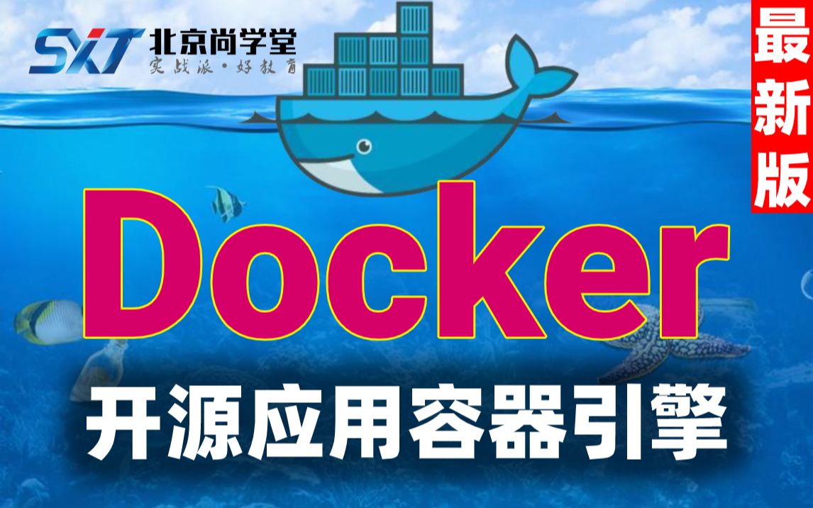 【尚学堂】Docker开源应用容器引擎最新教程docker核心技术DOCKER最新超详细版教程通俗易懂哔哩哔哩bilibili