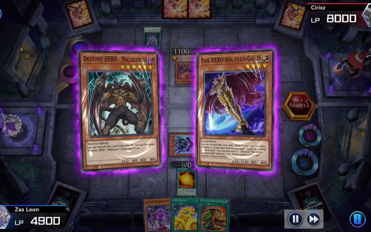 【游戏王md】方界 vs 英雄 开局朋友侠