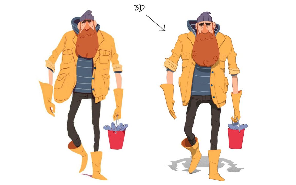 【Blender教程 | 双语字幕】使用Blender渲染卡通风格化角色
