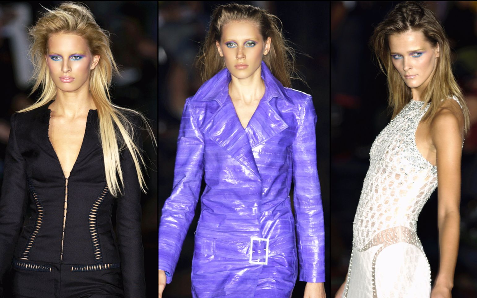 【@karolina-kurkova】秀场- versace spring summer 2002