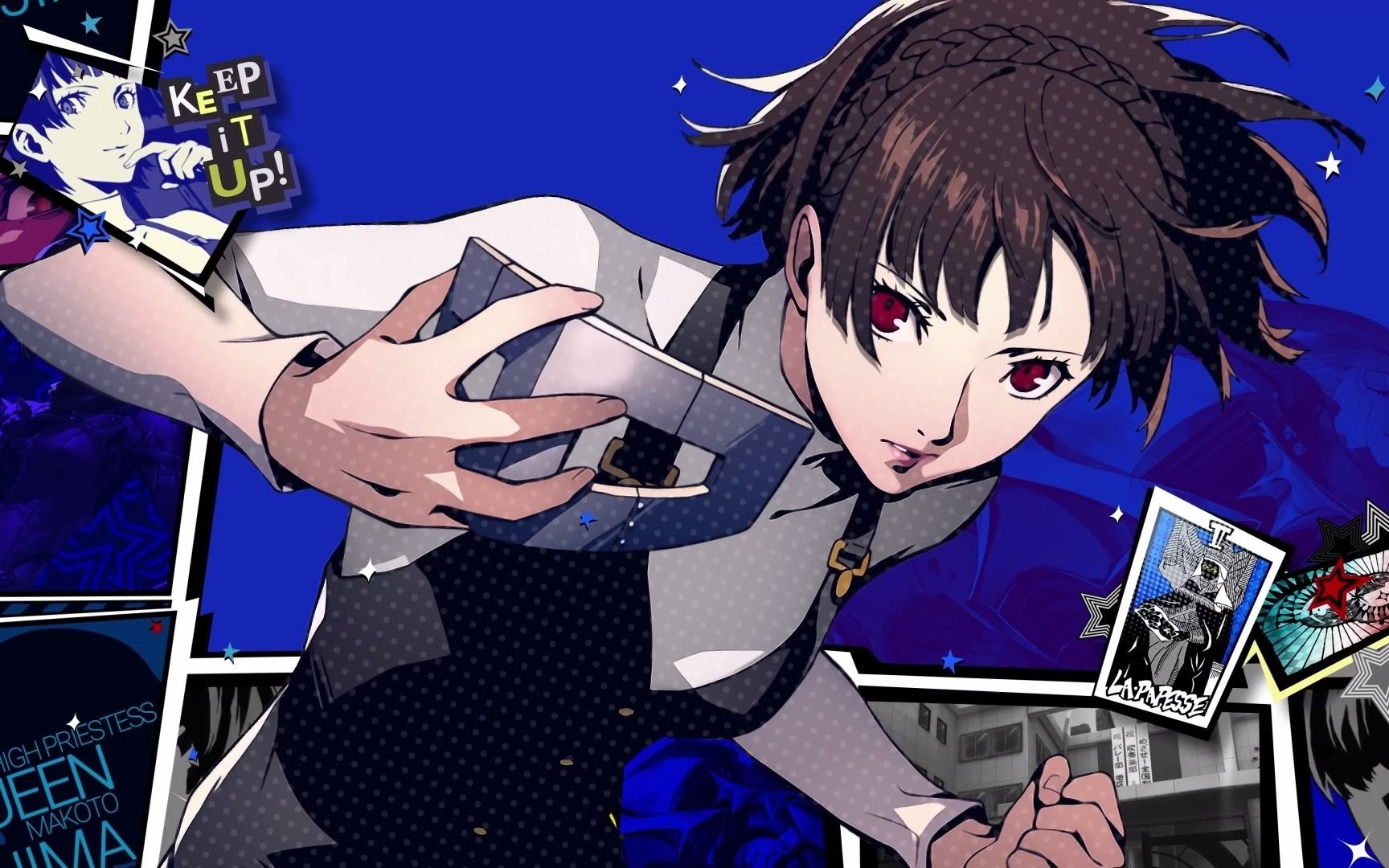 女神异闻录5rps4主题动态桌面