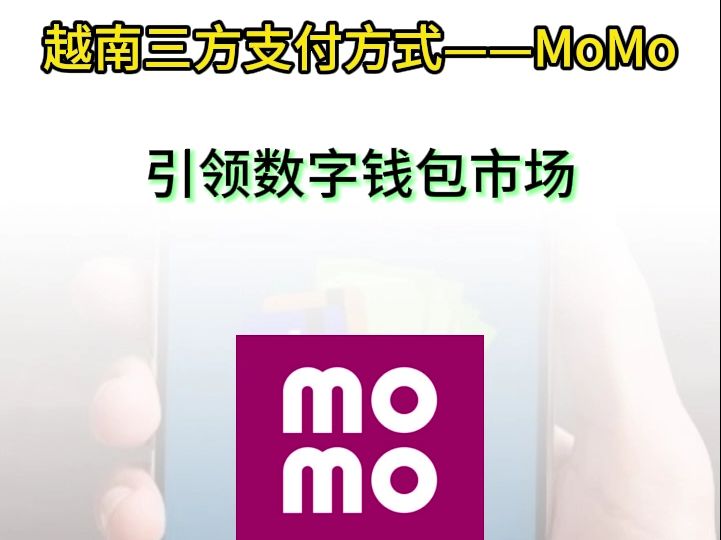 越南三方支付方式——MoMo,引领数字钱包市场#三方支付#支付#越南支付#游戏支付#越南#出海#全球支付#MoMo哔哩哔哩bilibili