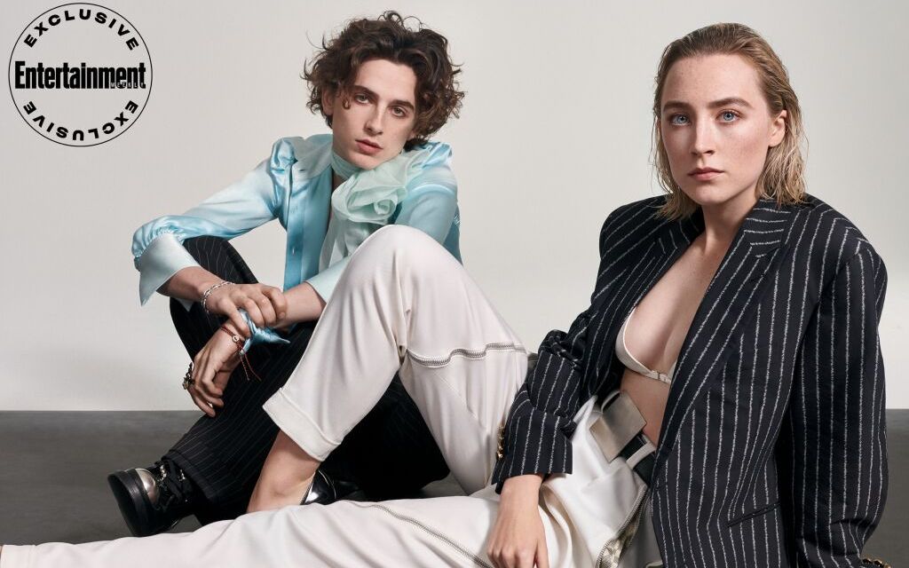 [图]【中英字幕】Timothée Chalamet 娱乐周刊封面拍摄访谈 with Saoirse Ronan