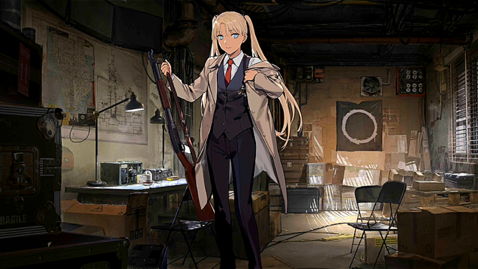 【少女前线】x【神枪少女】崔耶拉 特典人形 q版人物鉴赏_哔哩哔哩