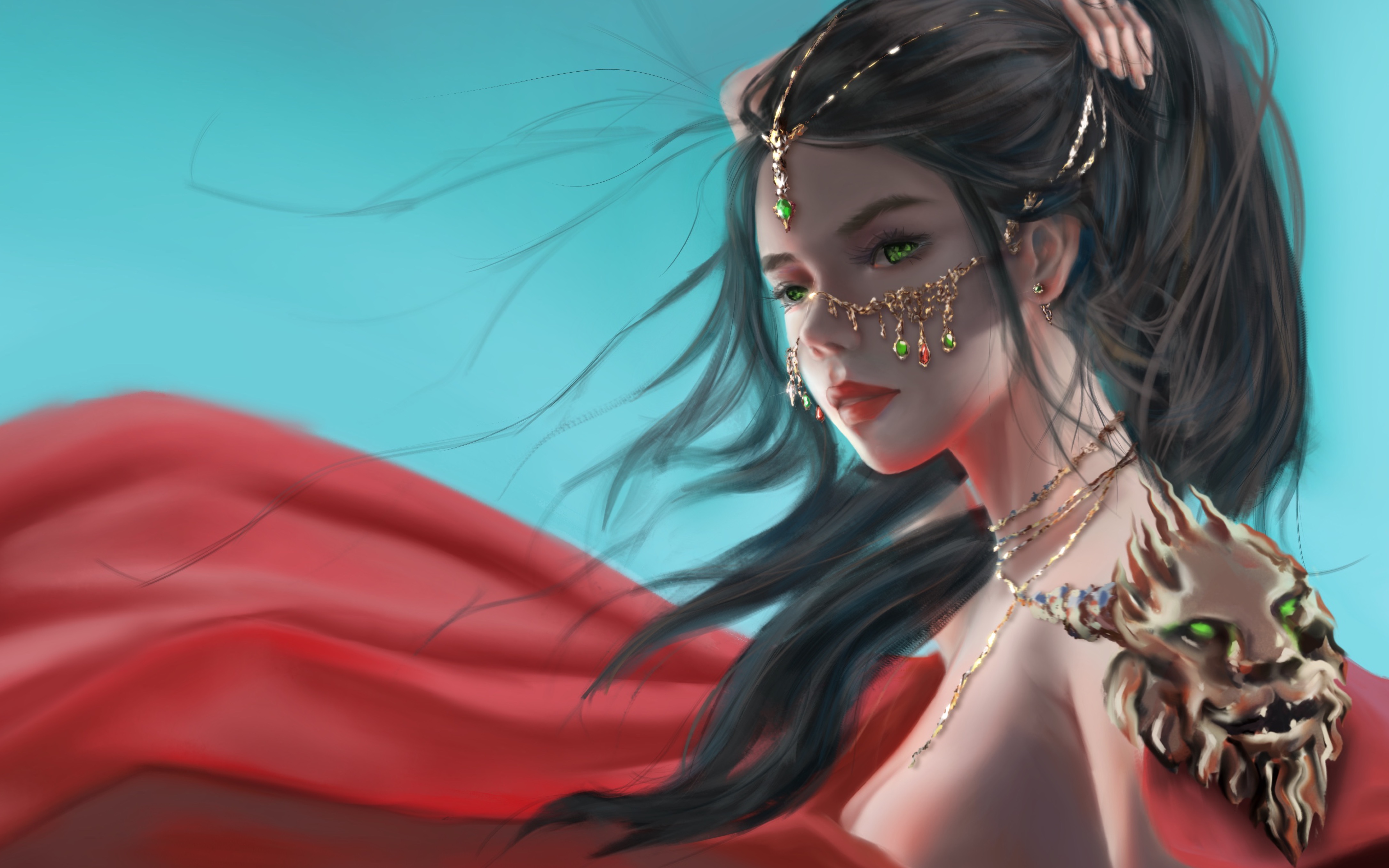 【procreate】练习板绘wolp大神的厚涂,尽力了!望喜欢!