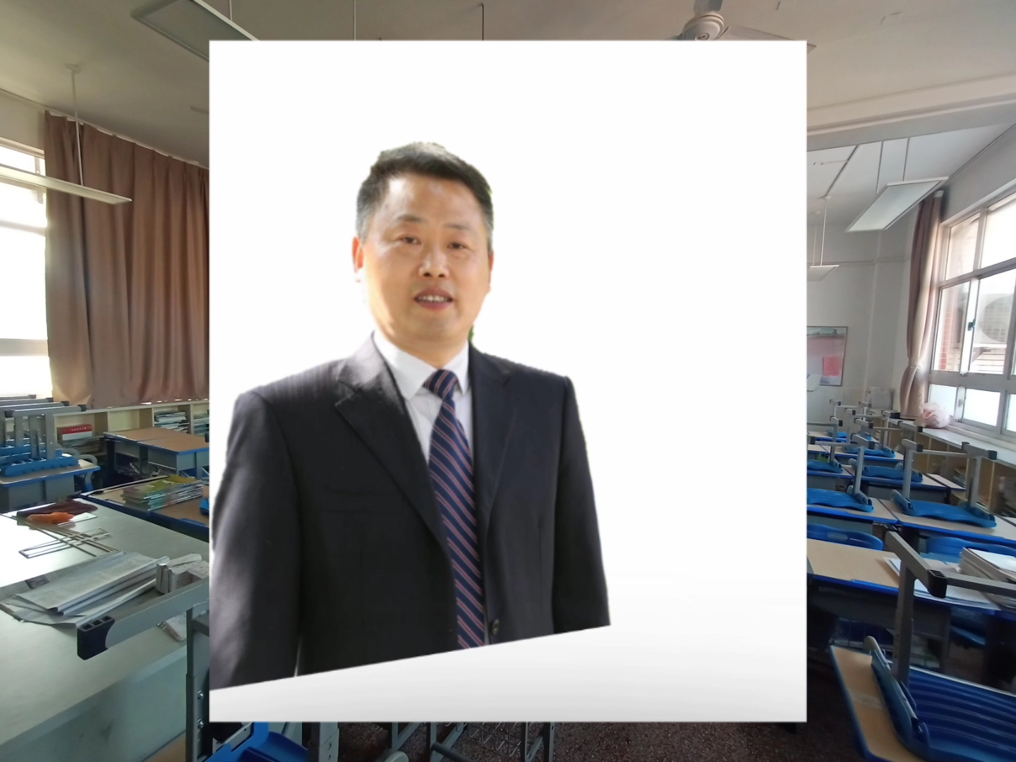 江苏省天一中学现校长旋转建校时间(大雾)