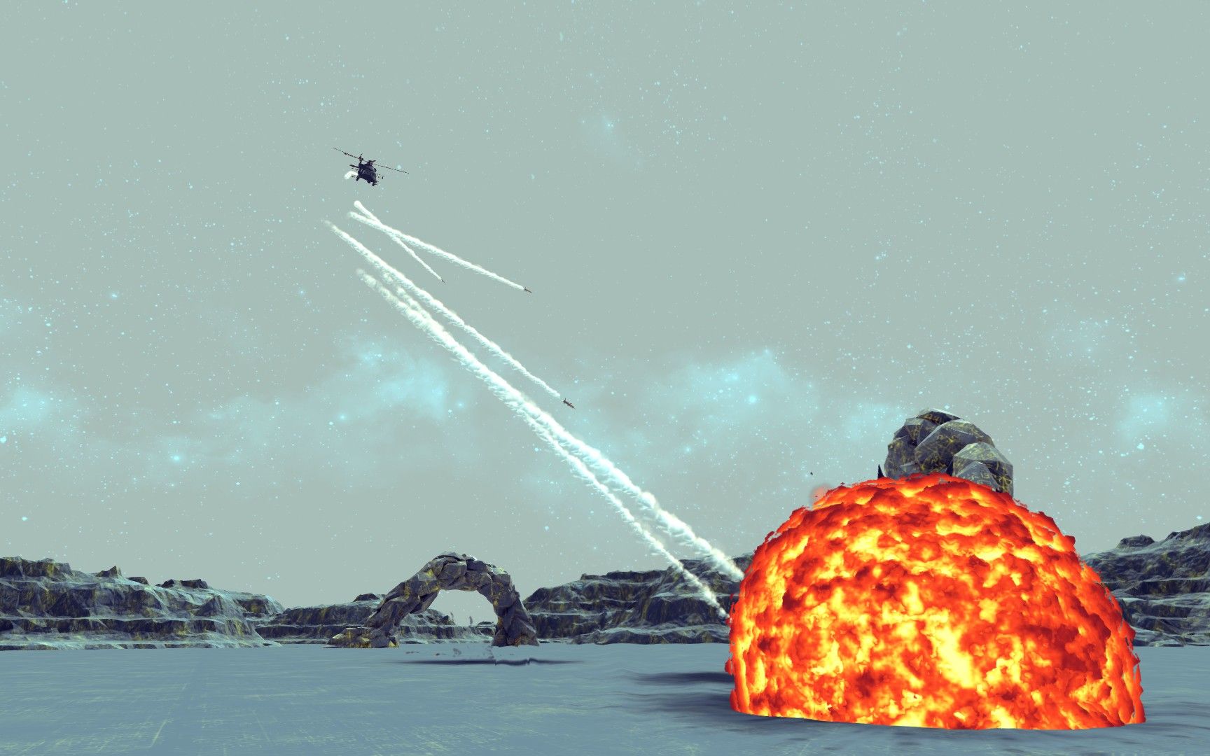 活动  【besiege围攻】直升机骨架机炮练习